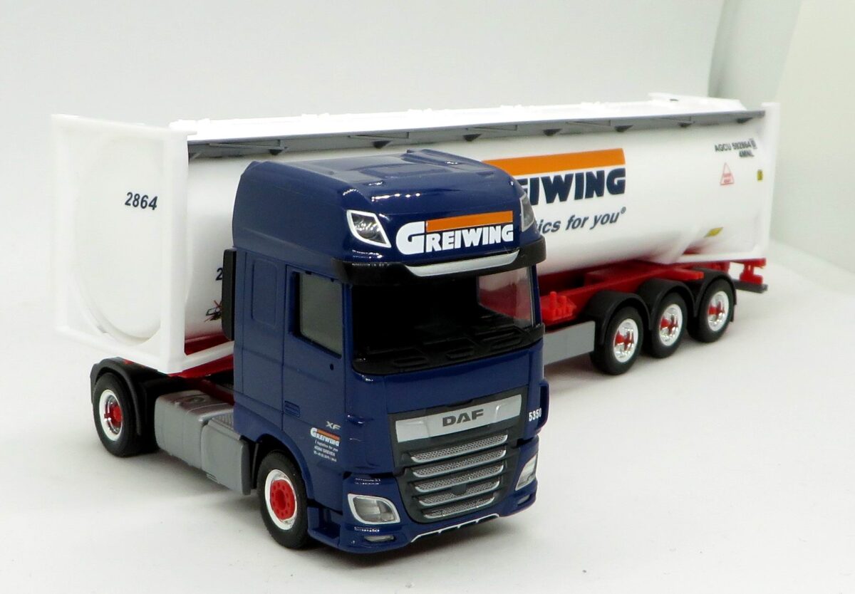 Herpa ( AWM ) DAF XF Euro 6 SSC Siloz Lung GREIWING 1:87 – MiniChamps